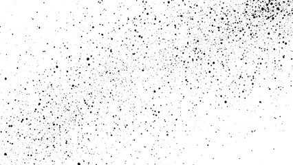 Vintage blurred scratched grunge on isolated background for copy space.  Subtle halftone vector texture overlay. Monochrome abstract splattered background.