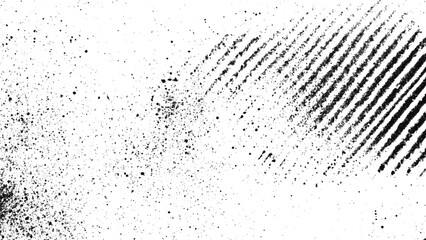 Vector set of style white and black fingerprint texture design background.