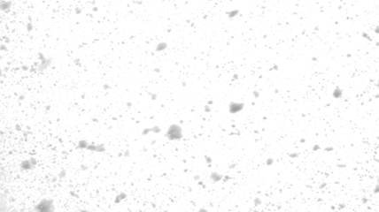 Heavy snowfall. On isolated transparent background.