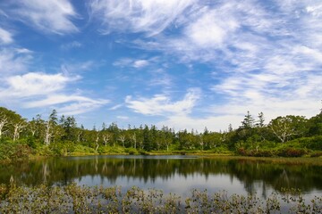 ニセコの空に広がる雲
