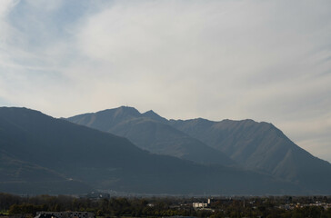 Monte Tamaro seen from Bellinzona