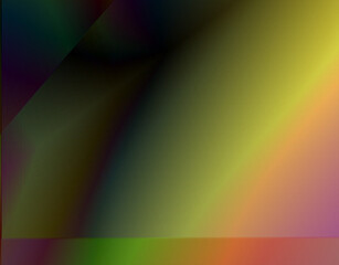 Abstract light play with fluid, shimmering waves of luminous tones converging into a mesmerizing spectrum of light and shadow