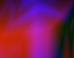 Prism Rainbow light on dark background Overlay. Crystal highlight abstract effect.Blurred spectral transitions complemented by grainy texture