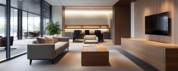 Transforming workspaces modern office innovation urban setting interior design minimalist environment flexibility concept
