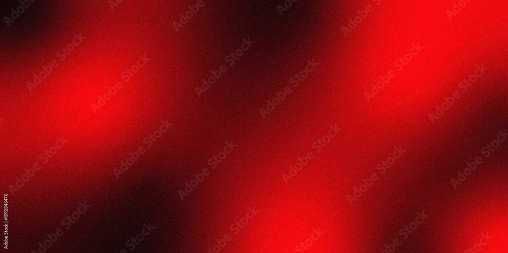Poster Digital grainy gradient with a colorful soft noise effect. Vintage Grunge Texture Pattern in dark red Tones for Artful Wallpaper. Gradient blur, noise, grain, texture abstract background design.