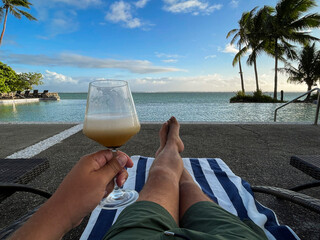 Drinks, Shangri La resort, Fiji