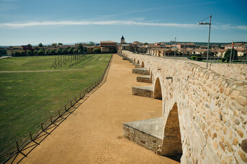 Fototapeta premium Roman bridge at Ponte de Lima in Portugal