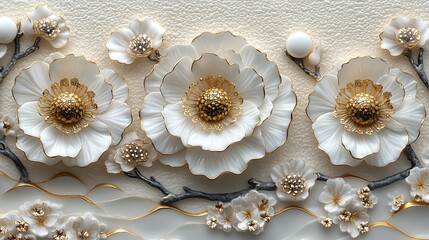 Floral art design