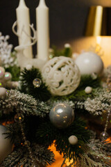 Handmade New Year's decor, home decorations for Christmas and New Year