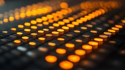 Obraz premium Digital dot matrix