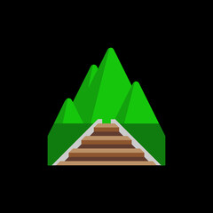 Obraz premium Mountain Path 