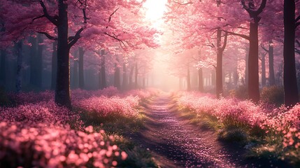 Blossoming pathway