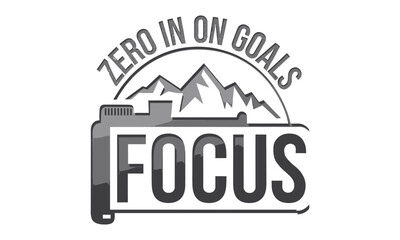 Minimalist Focus Graphic Highlighting Strategy logo icon