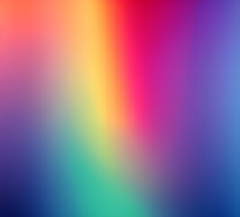 Obraz premium Wave of mixed beautiful gradient colors. smooth transitions. composition and leaking light exposure. Rainbow background. Modern design template. High quality 8k. generative ai