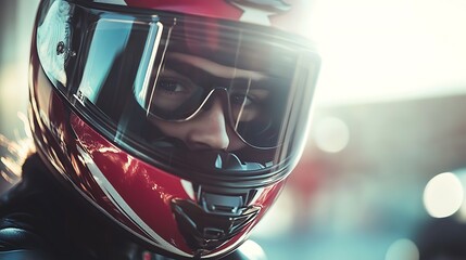 GP motorcycle portrait photography
