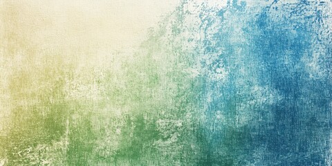 Obraz premium Abstract Grunge Texture Background with Soft Gradient Colors from Green to Blue Creating a Calm and Serene Atmosphere for Various Creative Projects