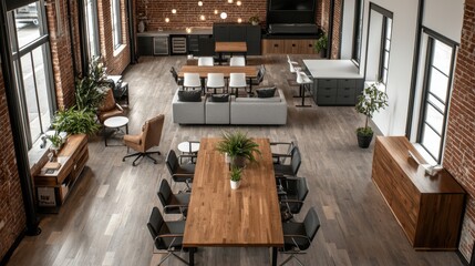 Creating a modern sustainable workspace repurposed interiors for eco-friendly offices