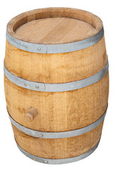 Fototapeta premium A wooden barrel