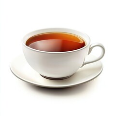 Ornate Tea Cup with Gold Detailing.