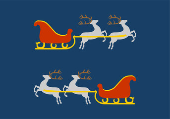 set of christmas icons