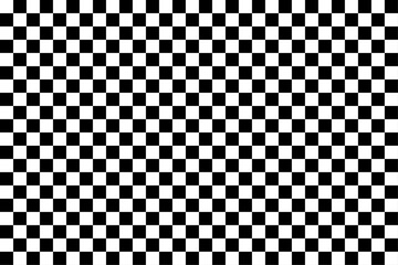 黒白の市松模様