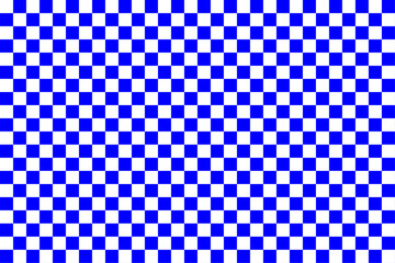 Fototapeta premium 青白の市松模様