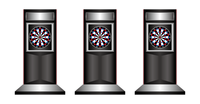 ダーツ イラスト　darts illustration