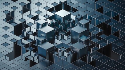 Abstract Geometric Pattern Artwork Abstract geometrical background