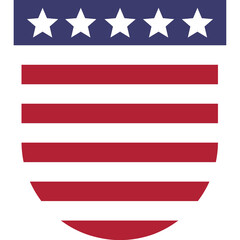 Fototapeta premium USA badge graphics can be used for, New Year’s Day, Martin Luther King Jr. Day, Presidents’ Day, Memorial Day, Independence Day (4th of July), Labor Day, Veterans Day, Thanksgiving Day, Christmas Day.