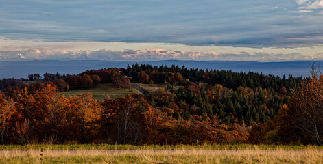 Les Vosges en automne