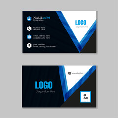 modern and creative horizontal business card design