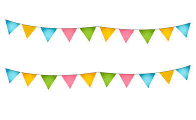 Birthday Flag vector