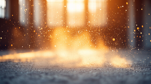 Crystalline Silica Dust Particles