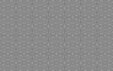 Fototapeta premium Diagonal line pattern background. Islamic style with soft black flat color. Suitable for use in religious holidays and banners
