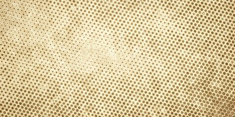 Fototapeta premium Vintage Beige Halftone Pattern with Subtle Textured Background