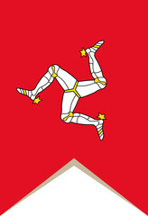 National flag of Isle of Man