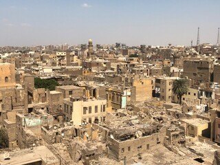 Obraz premium The city view of Cairo city, capital city of Egypt