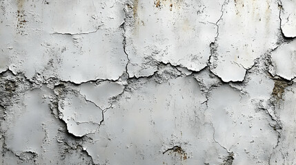 Obraz premium Cracked Wall Texture: A Grunge Background Image, Ideal for Design Projects