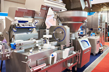 Industrial sausage production machine