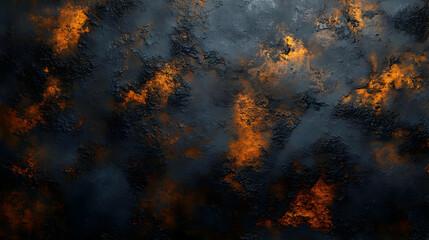 Dark Orange Rust Texture: Grunge Background Design
