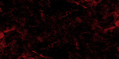 Abstract red grunge background with copy space, Dark red slate background toned classic color, old red color wall background texture., dirty rustic fire red texture.	