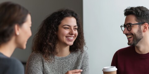 A joyful moment captured among friends sharing laughter and drinks, radiating happiness and togetherness, embodying the essence of social connections and cherished memories in life.