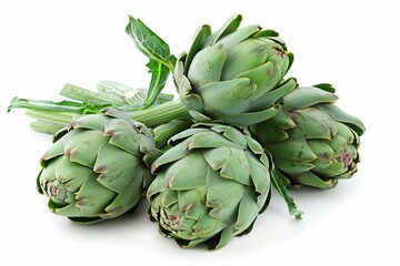 Organically grown green artichoke