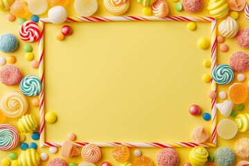 sweet candy frame