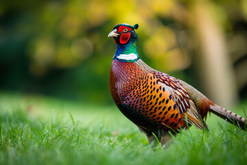 Fototapeta premium beautiful bird pheasant