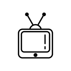 retro tv icon