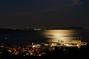 Baie de la Ciotat - Reflets lunaires