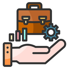 Employment  Icon Element For Design