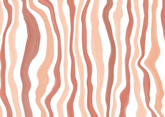 Squiggly line wallpaper with earthy tone line