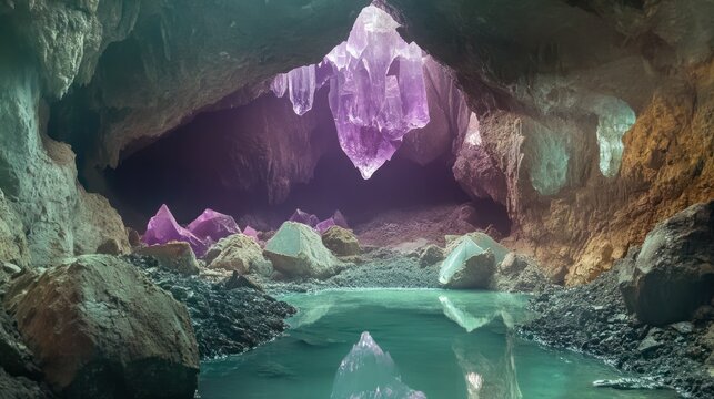 Jade mines, capturing the raw beauty of jade extraction from deep within the earth